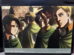 進撃の巨人 リヴァイ エルヴィン エレン ブロマイド ネットプリント 4