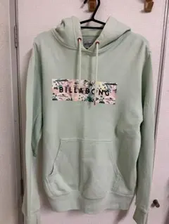 BILLABONG ミントグリーン フード付きパーカーのサムネイル