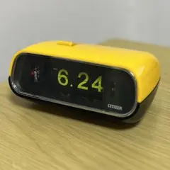 【動作確認済】　CITIZEN シチズン　パタパタ時計　目覚まし時計　置き時計 CITIZEN シチズン パタパタ時計 8RD104 ベルアラーム ライト付き