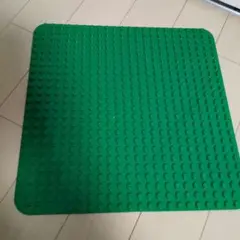 LEGO　デュプロ 基板　緑色 プラスチックベースプレート