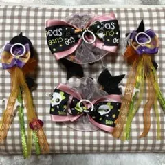 ハロウィン 犬用ヘアアクセサリー ハンドメイド
