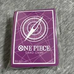 ワンピース カード ゲーム リミテッドカードスリーブ パープル