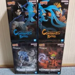 ナルト サスケ フィギュア 4体 セット 未開封
