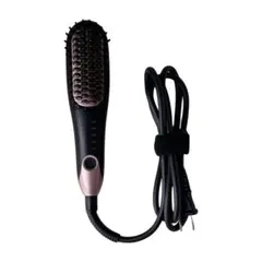 アゲツヤ　ポータブルミニブラシアイロン　ブラック・ローズゴールド