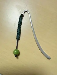 金属製しおり 緑②