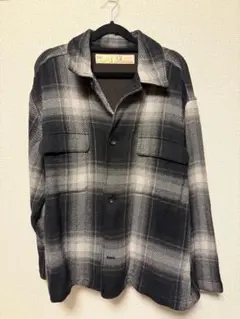 NANO UNIVERSE チェック柄シャツ