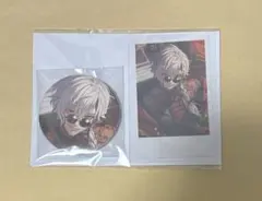 にじさんじ 葛葉 缶バッジ＆チェキ風カード