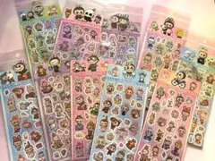 ラブブキラキラシール★5枚セット