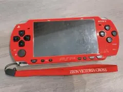 【PSP2000】ギレンの野望 限定モデル 本体のみジャンク【シャア専用モデル】