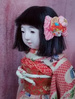 ⑤お人形用　髪飾り　かんざし　ヘアアクセサリー　市松人形　いちまさんのサムネイル