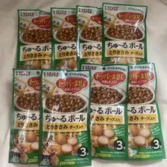 犬用いなば ちゅーるぼーる とりささみ　チーズ入り 24袋セットのサムネイル