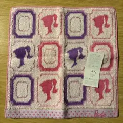 Barbie シルエットデザイン タオルハンカチ