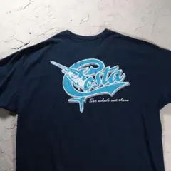 COSTA Tシャツ カジキ　魚　企業ロゴ