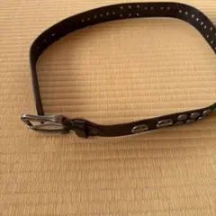 KAPITAL レザーベルト シルバー 矢じりモチーフ - メルカリ