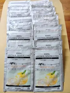 バスクリン アロマスパークリング フレッシュ柚子 20袋セット