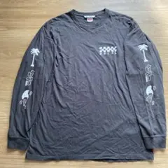 ROIAL 長袖Tシャツ チャコールグレー　XL
