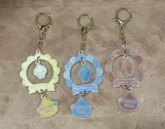 ☆ しずくちゃんガチゆらゆらキーホルダー キーホルダー 3種セット☆