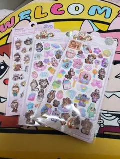 ラブブBONBON DROP シール 3枚セット