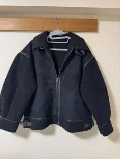 ブラックムートンコート Mサイズ