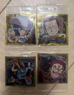 ワンピースシール4枚セット