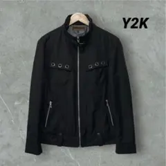 y2k archive jacket Black gimmick お兄系