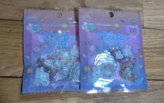 セリア　 amifa 　キラキラアニマル 　フレークシール　２パックセット