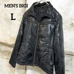 MEN'S BIGI ライダース調ジャケット　y2k archive グランジ