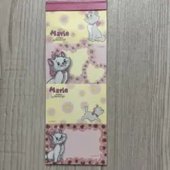 Marie マリーちゃん　メモ帳　Disney 平成レトロ