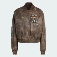 yuuna着用アディダス オリジナルATHLETIC DEPT合成皮革ジャケット yuuna着用アディダス オリジナルATHLETIC DEPT合成皮革ジャケット