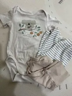 H&M コアラロンパース ボトムス ベビー 2点セット 74cm(6-9ヶ月)