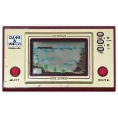 【動作確認済み★1981年】ゲームウォッチ　オクトパス　任天堂　Nintendo ゲーム＆ウォッチ オクトパス ニンテンドー 任天堂 メンテナンス済み