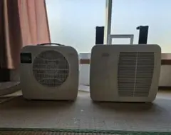 【中古美品】コイズミ　ポータブルエアコン ラクール 新コンプレッサー搭載の軽量ポータブルクーラー ラ・クール