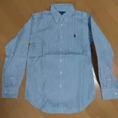 Ralph Lauren ボタンダウンシャツ 150cm ストライプ