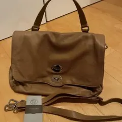 ZANELLATO レザーショルダーバッグ新品キャンバスバック付き - メルカリ