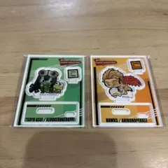 僕のヒーローアカデミア×サンリオキャラクターズ　アクリルスタンド　ホークス　蛙吸