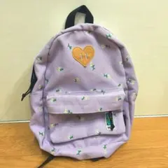 MEI リュック 花柄 パープル キッズ