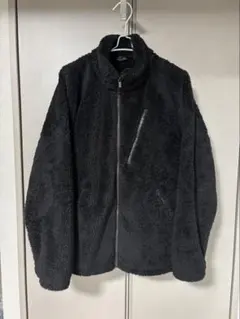 ユニクロ NEEDLES フリースジャケット ブラック XL