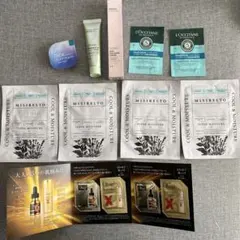 スキンケアサンプルセット 8パック+2本+1個