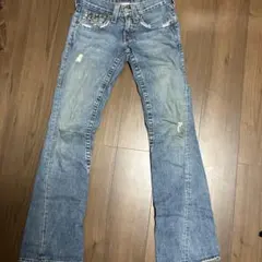 true religion 90sフレアデニム USA製 io着用