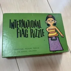 IKECHO 日本製 INTERNATIONAL FLAG PUZZLE