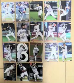 カルビー　プロ野球チップス　野球カード　パ・リーグ　18枚