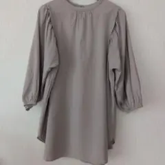 しまむらシーズンリーズンバックボタン チュニック