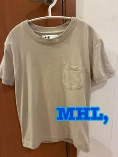 MHL. ポケットTシャツ ベージュのサムネイル