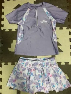 水着　135 セパレート　パープル　130 〜140