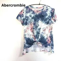 アバクロンビー　キッズ　140 150 タイダイ柄　染め　Tシャツ　リボン