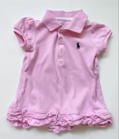 Ralph Lauren ポロワンピース ピンク 9M 75cmのサムネイル