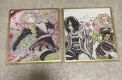 鬼滅の刃 アクリル色紙 甘露寺蜜璃 伊黒小芭内