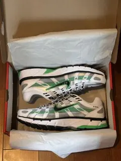 【週末値下】Nike P-6000 ホワイト/グリーン