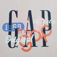 GAP ギャップ 1969 ロゴプリントTシャツ XL ピンク 半袖 ビッグロゴ