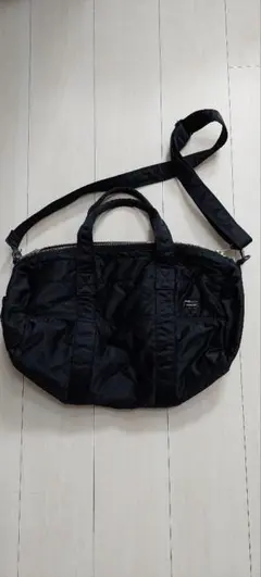 《レア》PORTER ダッフルバッグ　タンカー　ショルダー　BLACK
